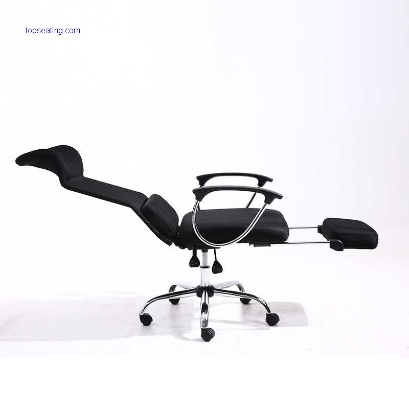 New design executive chair with footrest mesh back 170 degree recline sleeper lounge chair